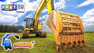 Diggers For Kids 🦺 Diggers Worldwide Crawler Excavators Dump Trucks Wheel Loaders Cranes amp More [upl. by Lrae]