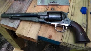 Shooting the Remington New Model Army Revolver [upl. by Noicpesnoc926]