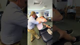 MANIPULATION of CERVICOTHORACIC junction chiropracticadjustment spinalmanipulation [upl. by Rialc329]