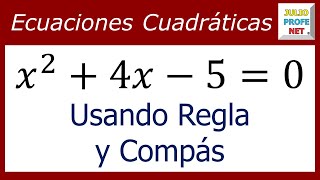 ECUACIONES CUADRÁTICAS POR MÉTODO GRÁFICO  Ejercicio 1 [upl. by Aikam583]