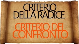 Serie  Criterio della Radice e Criterio del Confronto [upl. by Etnemelc]