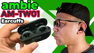 ambie True Wireless Earbuds AMTW01 Black AMTW01BK [upl. by Aiek]