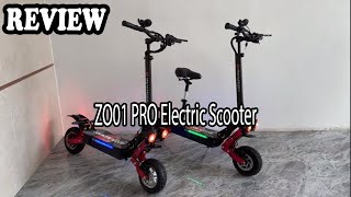 ZO01 PRO Electric Scooter Review  EScooter that meets the Criteria and More [upl. by Ailb]