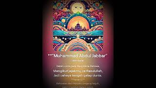 quotMuhammad Abdul Jabbarquot [upl. by Lienahs459]