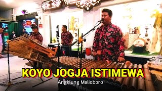 Angklung KOYO JOGJA ISTIMEWA  angklung malioboro terbaru  angklung hamzah batik malioboro [upl. by Aitercul]