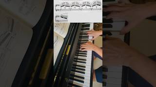 Practicing Debussy scalearpeggio pattern from “Reflets dans l’eau” Images 1 piano debussy [upl. by Ahsennod100]