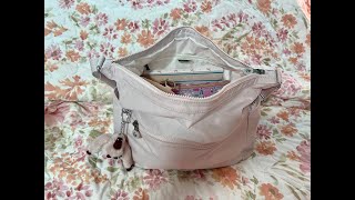 What’s in my Kipling Alenya Bag in Wishful Pink [upl. by Draner]