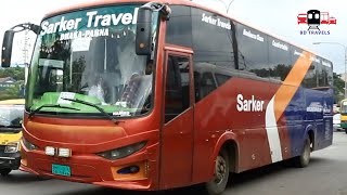 Sarker Travels Bus Preview  ঢাকাপাবনা সরকার ট্রাভেলস । Bd Travels [upl. by Naeroled]