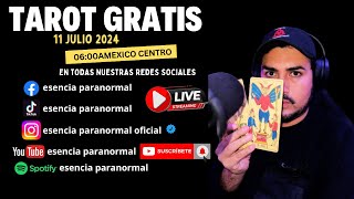 Esencia Paranormal Maestro Angel Cordoba TAROT EN VIVO 11 Julio ​​2024 [upl. by Onileba637]