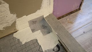 How to Install Waterproof Membrane Band and Corners [upl. by Eelrahc]