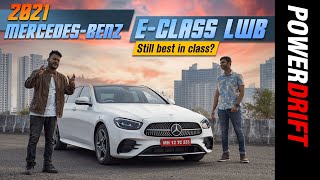 2021 MercedesBenz EClass LWB First Drive Review  PowerDrift [upl. by Kcirtap]