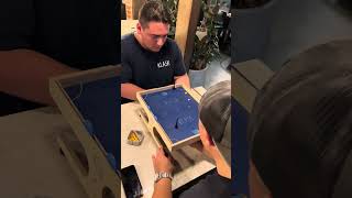 Epic magnetic battle KLASK shortsvideo shorts epic [upl. by Gnilyam]