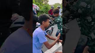 BMW Rr1000 full exhaust sound system 😱😱bmws1000rr zx10r rider youtube viralvideo shortvideo [upl. by Aufa582]