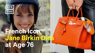 How French Icon Jane Birkin Inspired the Coveted Hermés Birkin [upl. by Arramat]