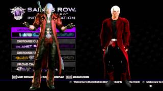 Lets Make Dante Saints Row The Third Initiation Station Ep 10 [upl. by Ydnor]