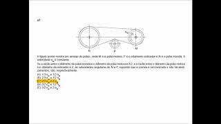 Questão 47  Petrobras  Técnico de projetos e const  Mecânica  2012 [upl. by Daas660]