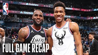 TEAM LEBRON vs TEAM GIANNIS  2019 NBA AllStar Game  February 17 2019 [upl. by Bergmans840]