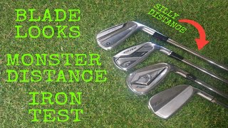 P790 MAVRIK PRO D7 FORGED I500 IRON TEST MONSTER DISTANCE PLAYERS IRONS REVIEW 2020 [upl. by Alyak]