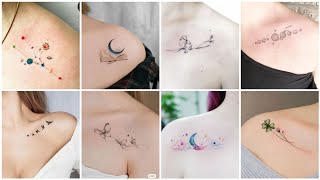 Latest collar bone tattoo ideas 2024 [upl. by Lairret]