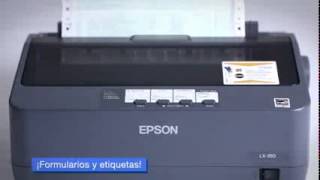 Impresora Epson Matricial LX 350 [upl. by Edlitam]