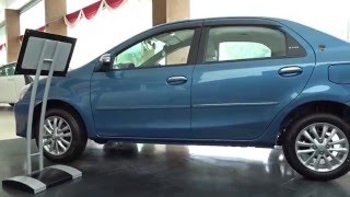 CarsDinos New Toyota Etios Xclusive 2015 Walkaround Review [upl. by Nadya]