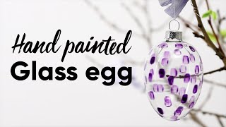 Panduro DIY Hand Painted Glass Eggs [upl. by Elin841]