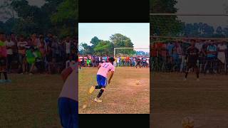 Superb goal ⚽⚽💥 football footballskills footballshorts localmatch rohitbauriofficial [upl. by Hildegard]