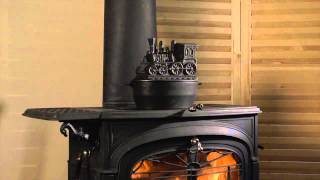 Train Woodstove Steamer SKU11060  Plow amp Hearth [upl. by Vashtia]