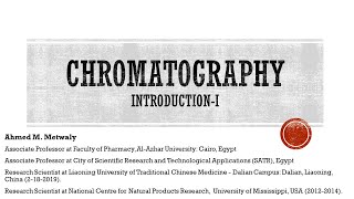 Chromatography introduction 1 [upl. by Avrenim]