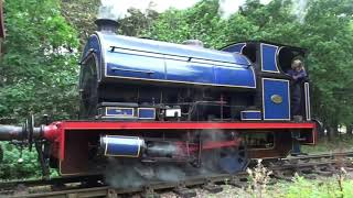 NORTHAMPTONSHIRE IRONSTONE RAILWAY with Peckett No 2130 040 ST quotSteam back to the hillquot [upl. by Adim]