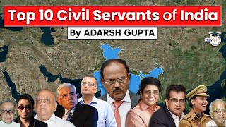 Top 10 Civil Servants of India  UPSC GS2 amp GS4 HarGharIAS [upl. by Yeslrahc]