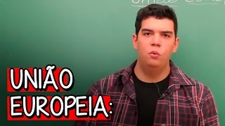 O QUE É UNIÃO EUROPEIA  GEOGRAFIA  DESCOMPLICA [upl. by Oruntha]