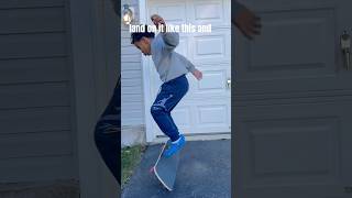 Learn an easy skateboard trick for beginners skateboard soccerflip skateboardtricks kids [upl. by Aliuqa393]