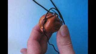 How to make a Boxwood Ojime Necklace [upl. by Bergmans]