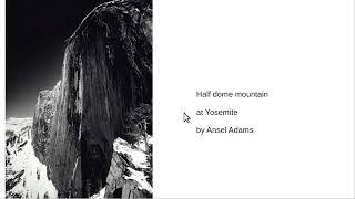 Ansel Adams the great landscape photographer [upl. by Hightower359]