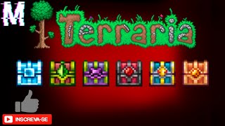 Terraria ► Procurando os baús dos biomas finalmente abri o baú de carmim [upl. by Thorbert957]