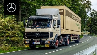 NG 1222 S restored by father and son  MercedesBenz Trucks [upl. by Aecila808]