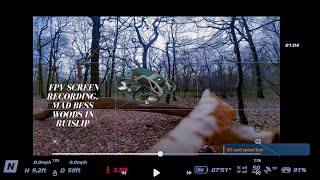 FPV screen recording Mad Bess woods in Ruislip [upl. by Leupold]