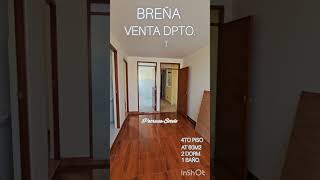 BREÑA VENTA DEPARTAMENTO ESTRENO VISTA EXTERIOR [upl. by Aitenev]