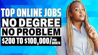 6 HighEarning online Jobs you can Learn without College 100000 Potential [upl. by Nylidnarb299]