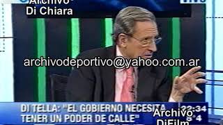 Mariano Grondona y Luis Novaresio entrevistan a Torcuato Di Tella 2008 DiFilm [upl. by Nuncia]