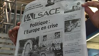 La derniere impression de lAlsace à Mulhouse [upl. by Ahsian]