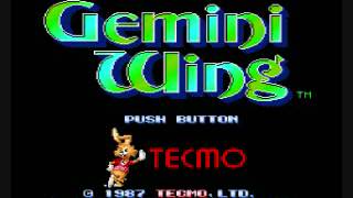 ジェミニウイング ステージ1BGM CM64ver GEMINI WING TECMO [upl. by Assyram]