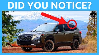 10 Features You Didnt Know About The 2022 Subaru Forester Wilderness [upl. by Shig841]