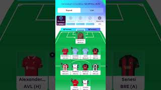 FPL Team for Game week 11 [upl. by Nosrej]