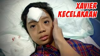 SEDIH XAVIER KECELAKAAN DI SEKOLAH MASUK RUMAH SAKIT  Vlog  CnX Adventurers [upl. by Ardnak]