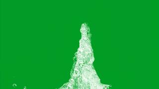 Water explosion green screen video download  Water splash green screen [upl. by Ecirp]