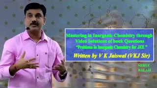 Level 1  Q6 Question based on Synergic Bonding Pi Back Bonding for JEE by VKJ Sir [upl. by Aniale]