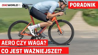 Aerodynamika czy waga Co jest ważniejsze na szosie [upl. by Rabassa]