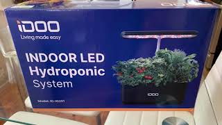 IDOO Indoor Hydroponic System Review [upl. by Kokoruda236]